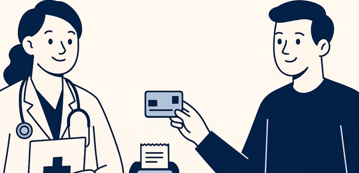 Patients payment information collection